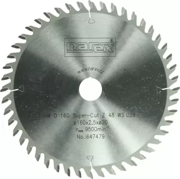 Pilový kotouč 65406747 Pilový kotouč 160 × 2.2/1.4 × 20 48T Narex