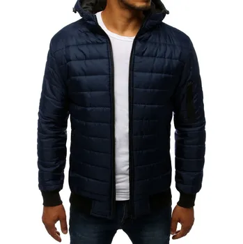 Pánská bunda Dstreet Pánská prošívaná bomber bunda Blanco tmavě modrá L TX2228