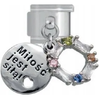 Přívěsek MODULÁRNÍ ZÁVĚS MAYBEME LÁSKA JE SÍLA!