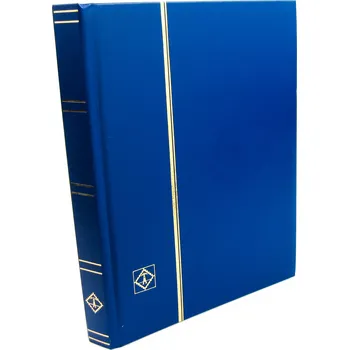 Sběratelství Album na známky Leuchtturm A5 černý, 32 stran, pevné desky