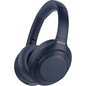 Sluchátka Bezdrátová sluchátka přes uši Sony WH-1000XM4 Modrá