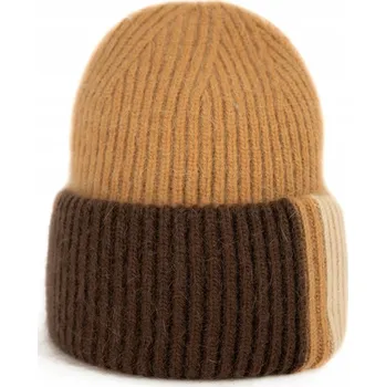 Čepice Szaleo zimní čepice beanie béžová, univerzální velikost