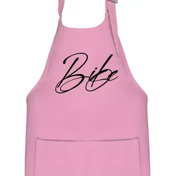 Kuchyňská zástěra Nápis bike - Dětská zástěra na vaření - Univerzální velikost ( Růžová )