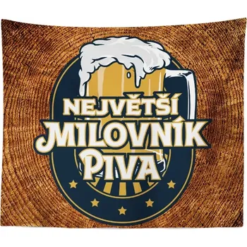 deka Sablio Deka Největší milovník piva: 150x120 cm