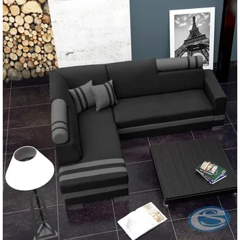 Sedací souprava Rohová sedací souprava R1 tmavě šedá