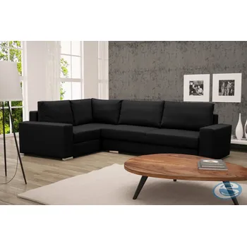 Sedací souprava FALCO Rohová sedací souprava Tornado černá