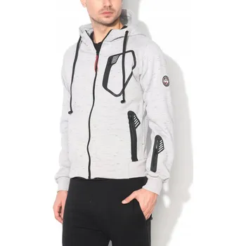 Pánská mikina PÁNSKÁ MIKINA mikina GEOGRAPHICAL NORWAY , šedá, XL, JSB