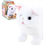 Interaktivní kočička ZA3849 bílá