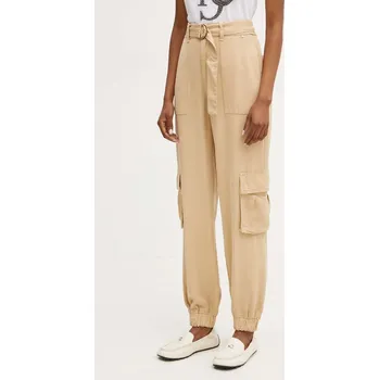 Dámské kalhoty Kalhoty Guess KATRIN W4YB51.WDP85 béžová 80J, vel. 29