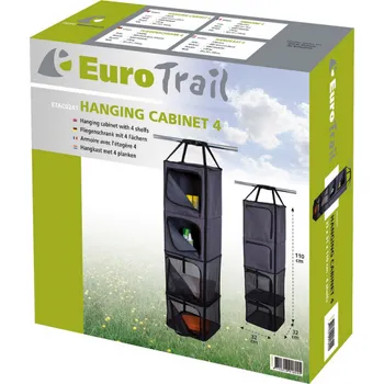 Šatní skříň Skříňka na pověšení se 4 přihrádkami