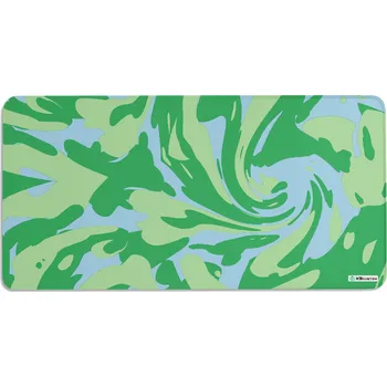 Podložka pod myš VELKÁ PODLOŽKA POD MYŠ MYŠ 100x50 XXXL KBcustom Psací stůl Magi Green