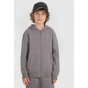 Dětská móda Chlapecká Tepláková mikina 4F antracit 152 (11-12 let)