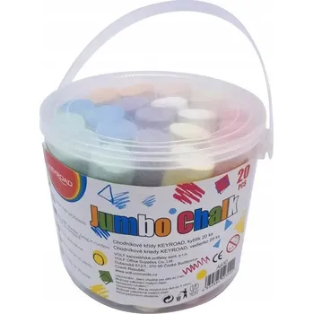 Keyroad Křídy na chodník 20 ks - [Barva neuvedena]