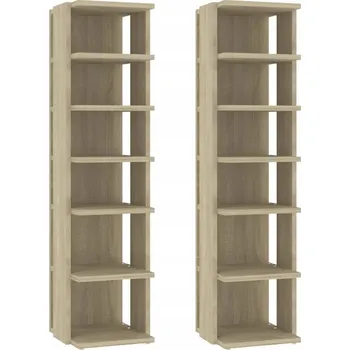 Botník Elegantní botník, Dub Sonoma, 27,5 x 27 x 102 cm