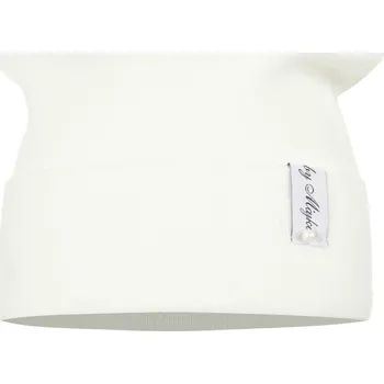 Čepice Majka Zimní čepice beanie bílá, univerzální velikost