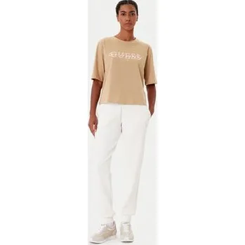 Pánské oblečení Guess T-Shirt V5YI02 I3Z14 Béžová Boxy Fit L