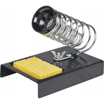 Bezpečnostní kamera Stojan pro páječku s čisticí houbičkou na hrot - pečujte o svůj hrot