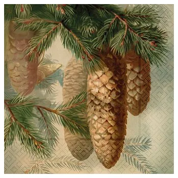 Papírový ubrousek Papírový ubrousek Fir Cones