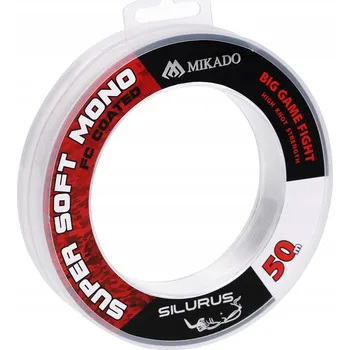 Návazcový materiál Mikado Super Soft Mono Fc Coated 1.30 mm 50 m 78 kg 1 ks