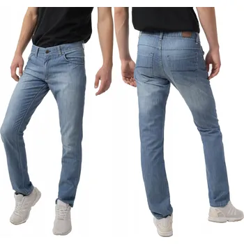 Pánské džíny Světlé Pánské Džíny HUNTER 110/22 W38 L32