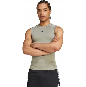 Pánské tričko Tričko pánské adidas Techfit tréninkové zelené JE6696 2XL