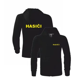 Chlapecká mikina Černá dětská mikina pro hasiče