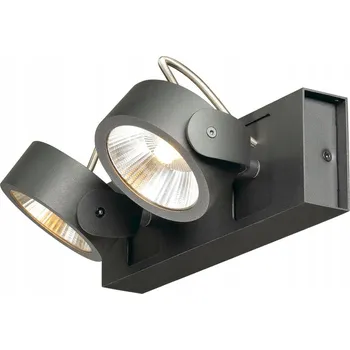 Nástěnné svítidlo Nástěnné svítidlo SLV černé, integrovaný LED zdroj 31 W