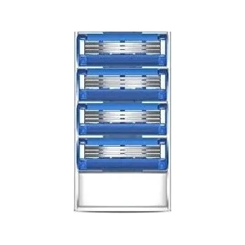 Náhradní hlavice do holicího strojku Gillette Mach 3 Turbo, 4 ks