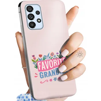 Pouzdro na mobilní telefon Zadní Kryt Hello Case pro Samsung Galaxy A53 5G zlatý