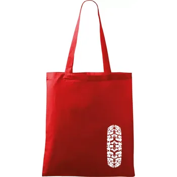 Enduro / cross pneumatika - Taška bavlněná - 42 x 38 cm ( Červená )