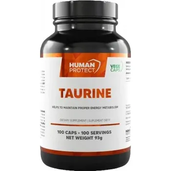 Aminokyselina Kapsle taurinu TAURINE Human Protect 200 g bez příchuti
