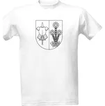 Tričko s potiskem Heřmanice 2025 erb white pánské