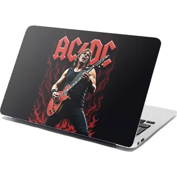 samolepka Sablio Samolepka na notebook ACDC Kytarista - 29x20 cm