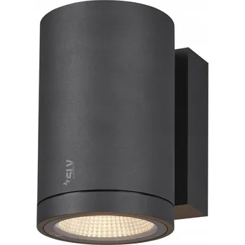 Venkovní osvětlení Venkovní nástěnné svítidlo SLV šedé s integrovaným LED zdrojem 11 W