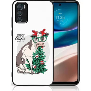 Vánoční dekorace VSECHNONAMOBIL 129299 MY ART Kryt s vánočním designem Motorola Moto G42 VESELÉ CHRISTMAS (074)