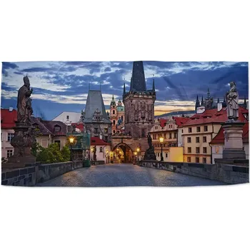 Osuška Sablio Ručník Karlův most - 30x50 cm