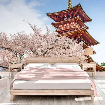 Tapeta Sablio Tapeta Čínská věžička - 125x75 cm