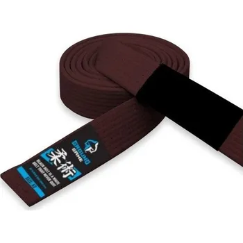 Pásek na kimono BJJ pásek Ground Game - HNĚDÝ Velikost: A5 - 340cm