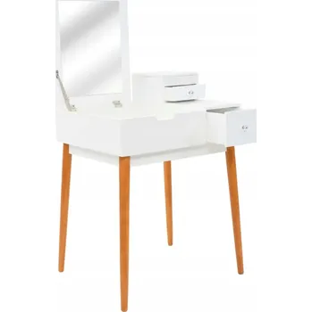 Toaletní stolek Toaletní Stolek GV1 bílý, bílé provedení, 1,1 x 1,1 x 1,1 cm