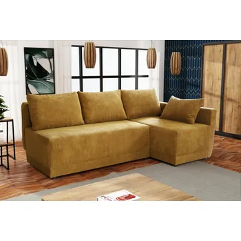 Sedací souprava FALCO Rohová sedací souprava Nestor Premium pravá hnědá