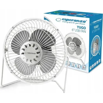 Domácí ventilátor Skládací stolní ventilátor napájený přes USB, 3 nastavitelné rychlosti