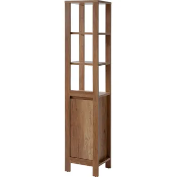 Koupelnový nábytek Comad Doplňková koupelnová skříňka vysoká Classic Oak 40 dub románský