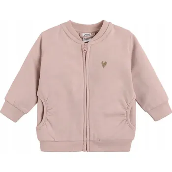 Dámská mikina COOL CLUB Dívčí růžová mikina na zip se Mikina , vel. 80