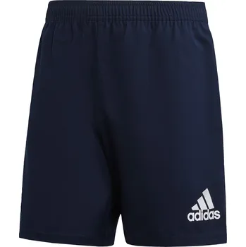 Dámské kraťasy ADIDAS Šortky 3-Stripes L BÍLÁ|MODRÁ
