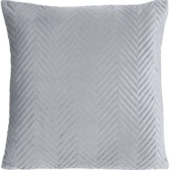 Povlak na dekorativní polštářek Dekorační povlak na polštář 45x45 Eurofirany SOFIA stříbrný - K přehozu, dekorační