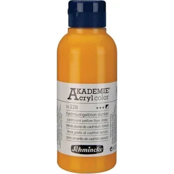 Výtvarná barva Schmincke Akademie Akrylová barva 228 Cadmium Yellow Hue Deep 250 ml 1 ks