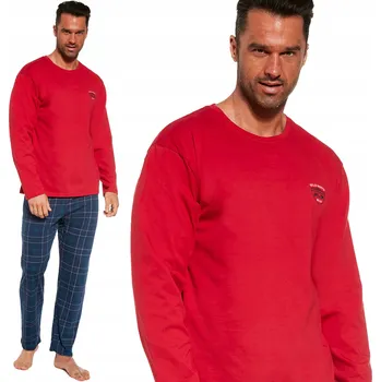 Pánské pyžamo Cornette pánské pyžamo 124/244 Redwood dlouhý rukáv, velikost XL