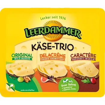 Leerdammer Variety Trio 125g