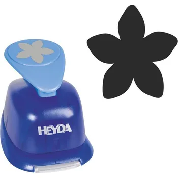 Děrovačka HEYDA Děrovač (raznice) modrý 25 mm - Kytička 5 lístků
