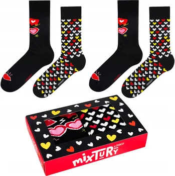 Dámské oblečení Zooksy Ponožky mixTURY Svatební vícebarevné velikost 36-40